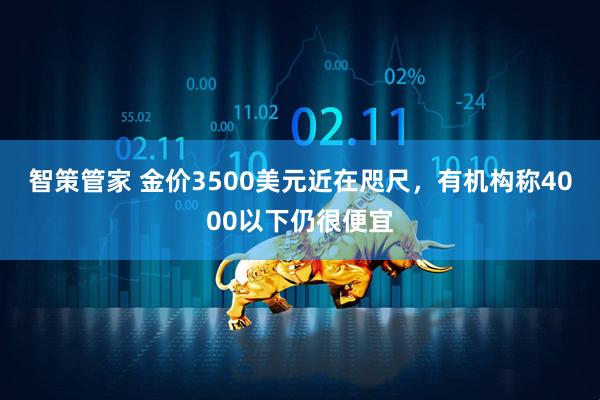 智策管家 金价3500美元近在咫尺，有机构称4000以下仍很便宜